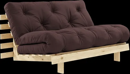 Karup Design Roots Bäddsoffa M. Madrass 140x200 715 Brown/Furu